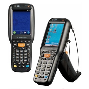 DATALOGIC SKORPIO X4, WLAN, BT< 38-KEYS, 2D STD IMAGER, WIN CE7 & BATTERY.