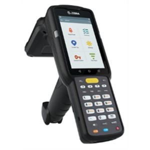 ZEBRA MC3330XR, SR, 2D, SE4770, USB, BT, WI-FI, ALPHANUMERIC 47 KEYS, GUN, RFID, IST, PTT, 4GB RAM/ 32GB FLASH, 4.0