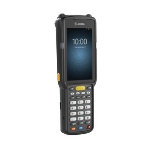ZEBRA PORTABLE DATA COLLECTION DEVICE, 2D, IMAGER (STANDARD RANGE, SE4770), SCREEN SIZE: 10.5 CM (4''), RESOLUTION, RESOLUTION: 800X480 PIXELS, MISCELLANEOUS (PROPERTIES/CHARACTERISTICS), KEYPAD (QUANTITY KEYS 29 KEYS, NUMERIC), INTERFACES, BLUETOOTH, WI-FI (802.11AC), NFC, MICRO SD-SLOT, PROCESSOR (QUALCOMM OCTA CORE, 2.2GHZ), RAM, RAM: 4 GB, FLASH: 32 GB, OS/EMULATION, ANDROID, ACCESSORIES, INCL.: GOOGLE MOBILE SERVICES, BATTERY, 7000 MAH, HAND-STRAP, PROTECTION CLASS, PROTECTION CLASS: IP64