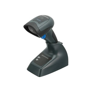 DATALOGIC QUICKSCAN QM2131, 433 MHZ, 1D IMAGER, BLACK, USB KIT (SCANNER + CRADLE/RECEIVER + USB CABLE)