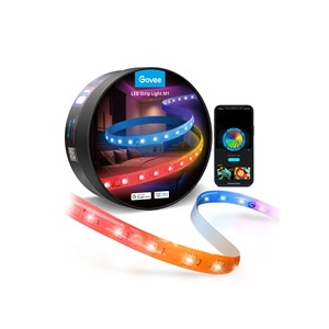 GOVEE 16.4FT RGBICW LED STRIP LIGHTS (5 METER)
CUTTABLE AND CONNECTIONABLE 
SUPPORT MATTER