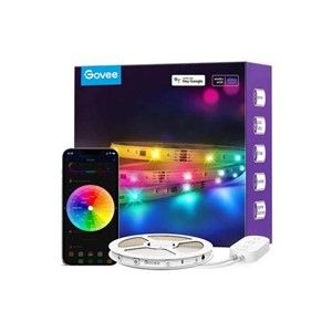 GOVEE H618C RGBIC BASIC WI-FI + BLUETOOTH LED STRIP LIGHTS (10 M)