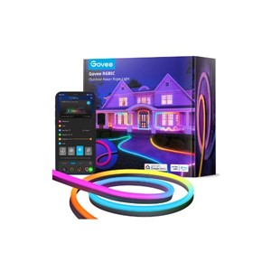 GOVEE RGBIC OUTDOOR NEON STRIP LIGHTS - 10M