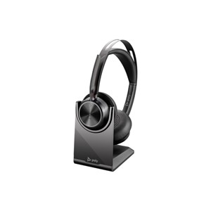 POLY VOYAGER FOCUS 2 MICROSOFT TEAMS CERTIFIED WITH CHARGE STAND HEADSET