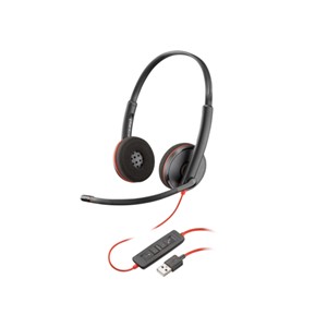 POLY BLACKWIRE 3220 STEREO USB-A HEADSET