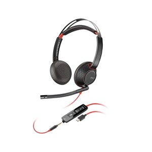 POLY BLACKWIRE C5220 USB-C HEADSET +INLINE CABLE