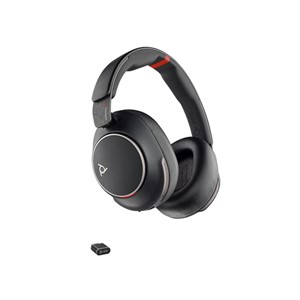 POLY VOYAGER SURROUND 85 UC USB-C HEADSET + USB-C/A ADAPTER + CHARGING STAND