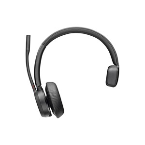 POLY VOYAGER 4310 MICROSOFT TEAMS CERTIFIED HEADSET +BT700 DONGLE +CHARGING STAND (77Y93AA)