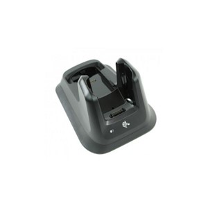 ZEBRA MC33, SINGLE SLOT USB CHARGE/COMMUNICATION CRADLE WITH SPARE BATTERY CHARGER - REQUIRES USB CABLE (25-124330-01R) FOR PC CONNECTION, POWER SUPPLY (PWR-BGA12V50W0WW), DC CABLE (CBL-DC-388A1-01) AND COUNTRY SPECIFIC THREE-WIRE GROUNDED (C13) AC LINE CORD, ALL SOLD SEPARATELY