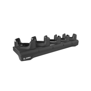 ZEBRA TC53/TC58 ETHERNET CAPABLE 1-SLOT AND SPARE BATTERY CHARGING CRADLE. WITH SHIMS AND POWER SUPPLY. COUNTRY SPECIFIC AC LINE CORD AND ETHERNET MODULE SOLD SEPERATELY