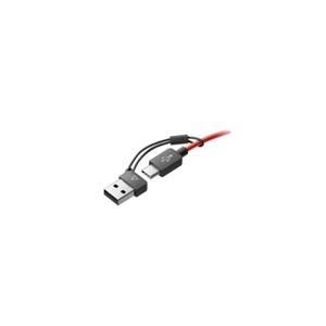 POLY BLACKWIRE 3200 USB-C INLINE CONTROLS USB-C/A ADAPTER