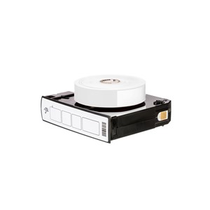 ZEBRA Z-BAND DIRECT - POLYPROPYLENE DT WRISTBANDS (25 X 279),  ADULT SIZE,  WHITE, , BANDS/CARTRIDGE: 200. CARTRIDGES/KIT: 6.