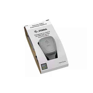 ZEBRA ZC100/300, WHITE MONO CARD PRINTER RIBBON.  PRINTS/ROLL: 1500 IMAGES.